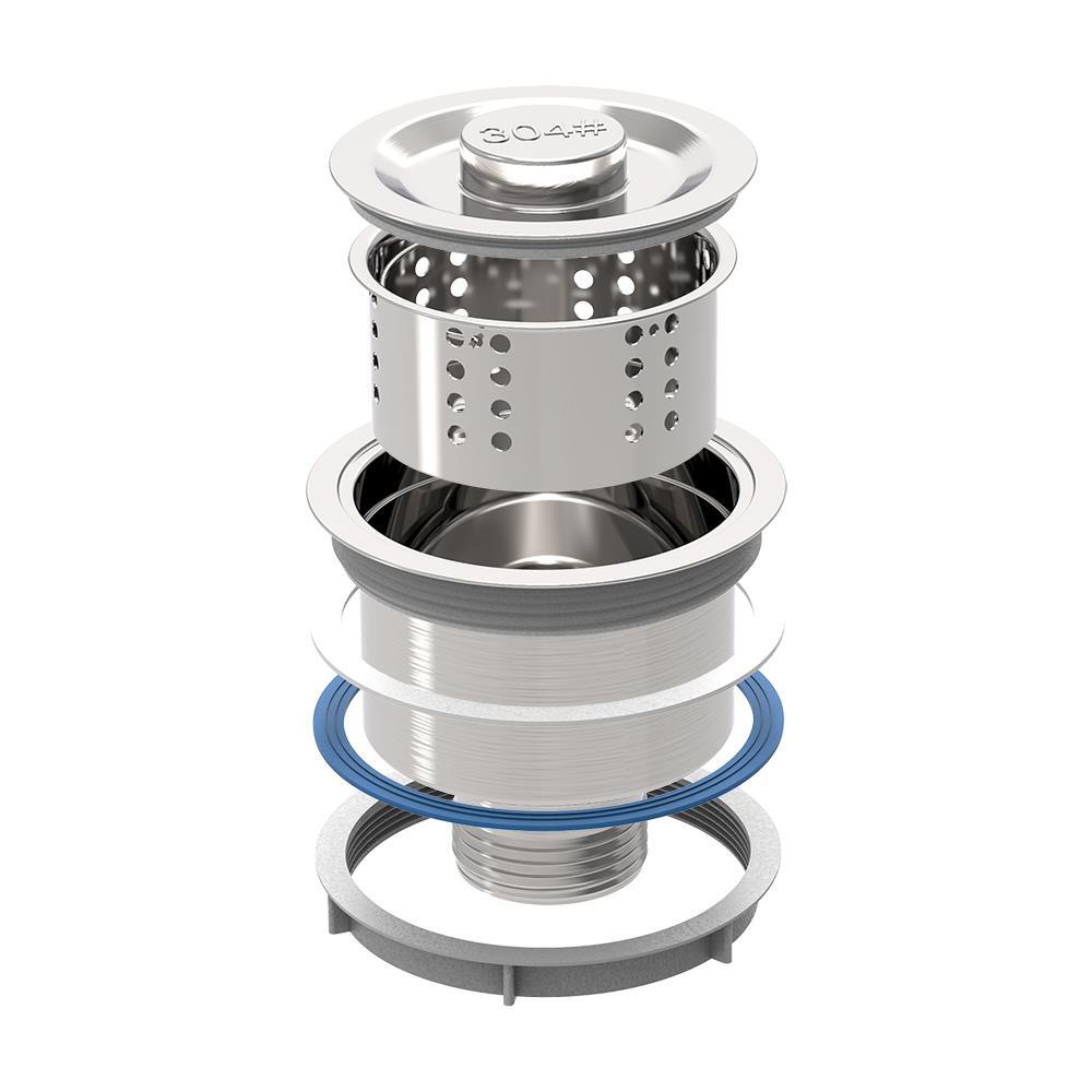 33"x 22"x 9" Single Basin Stainless Steel Top Mount Kitchen Sink w/ Bottom Grid