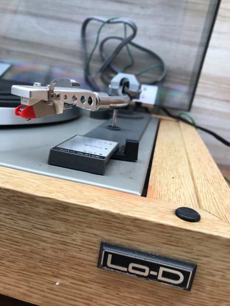Hitachi Lo-D Record Player Turntable PS-10 Working Condition Used