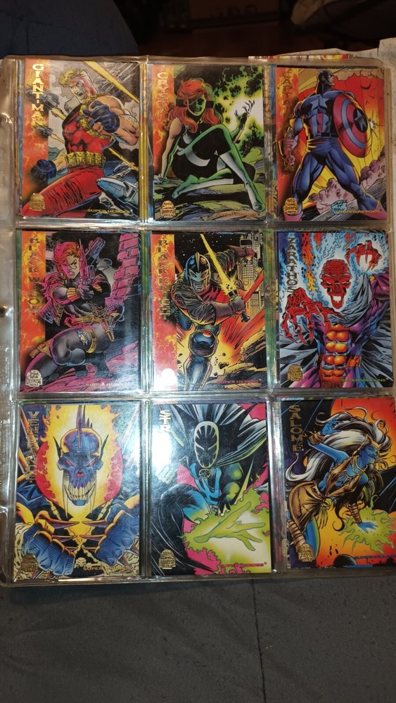 marvel universe cards 1994 complete set