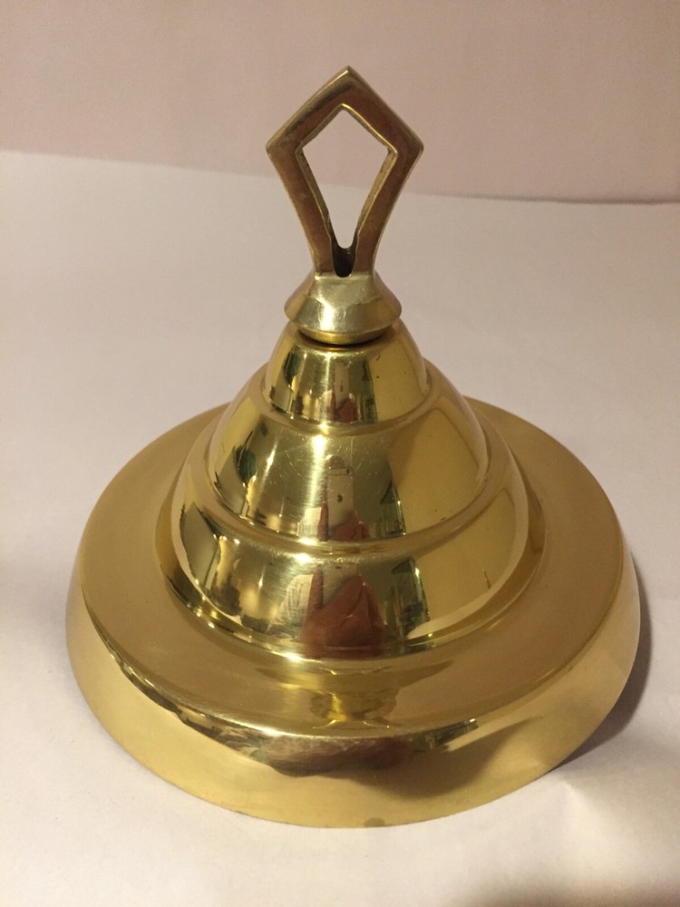Art Deco Polished  Brass  Ceiling Canopy  High Quality Cast Solid Brass.