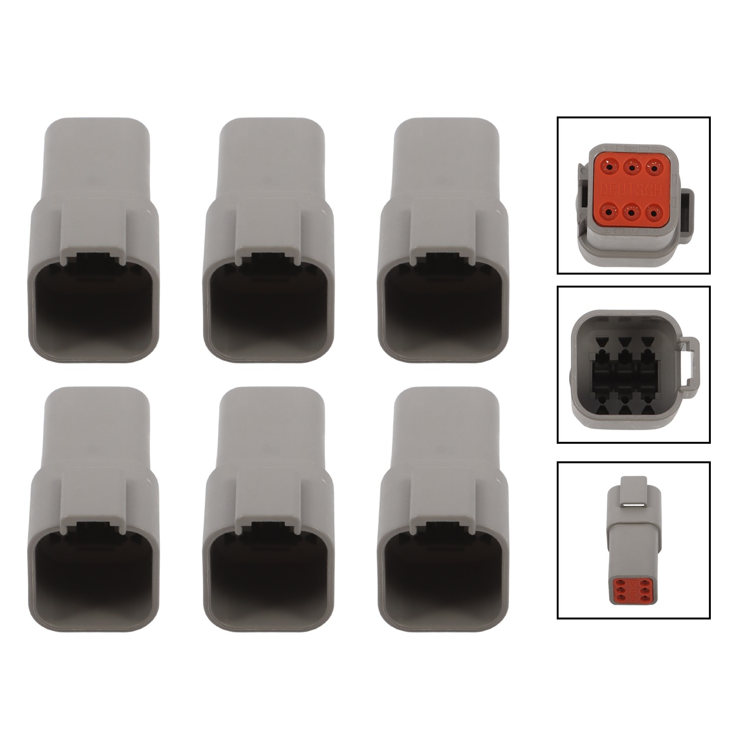 For Deutsch Connector Kit Stamped Contacts For 14,16,18,20 GA.WIRE 1650PCS