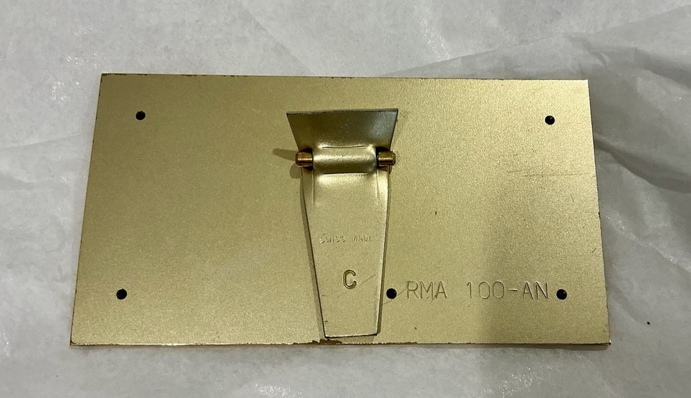 Authentic Rolex Display Plaque for Rolex Oyster Perpetual Chronometer Models