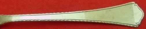 Le Moderne by Wallace Sterling Silver Serving Spoon 8 1/4"