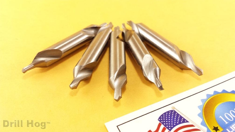 #5 Pilot Bit 3/16 Starter Bit #5 Countersink 5 Pcs Center Drill Hog®