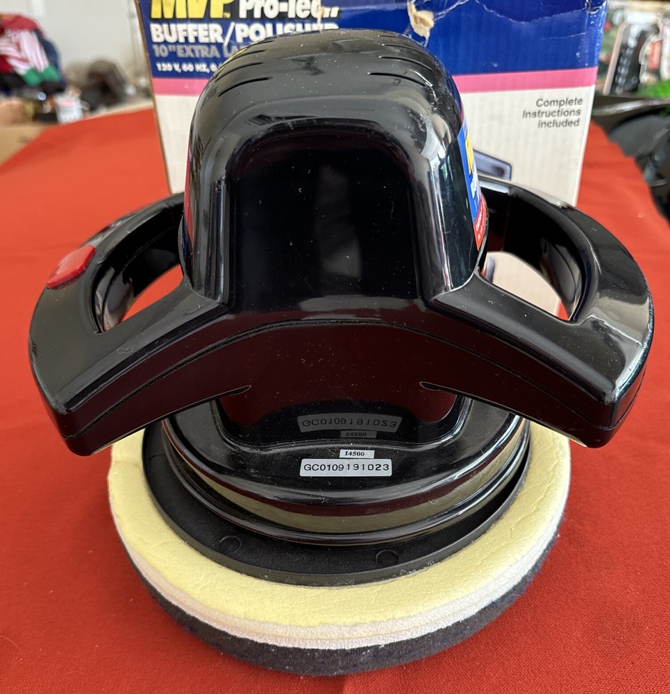 Buffer Polisher MVP ProTech 10" Extra Large Model I-4500 120 V Waxing Tool