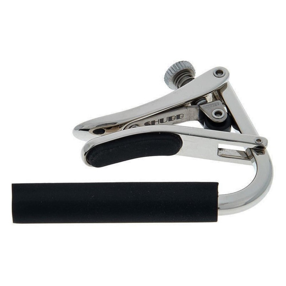 Shubb C2 Standard Capo for Nylon String Classical Guitars, Polished Nickel
