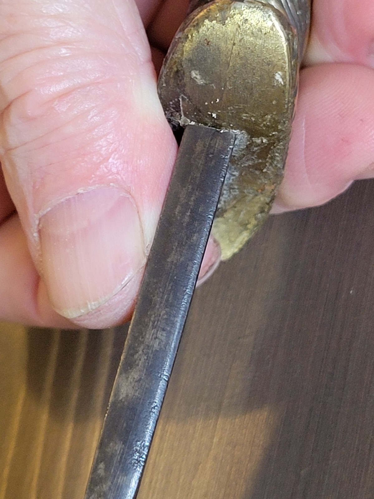 Custom Made Civil War Era Parts Brass Handle Fighting Knife & Custom Sheath