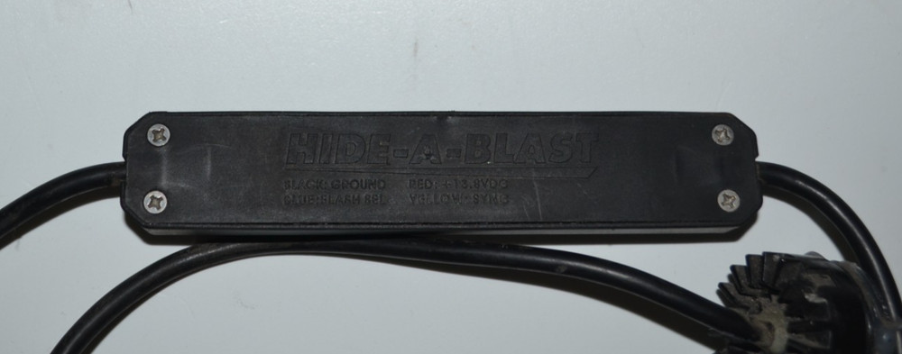 Code 3 Hide a Blast 9161-6LED clear white lights