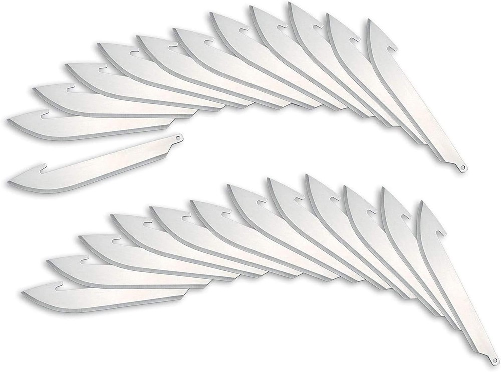 24-Pack 3.5" RazorSafe Knife Blades - Value Pack