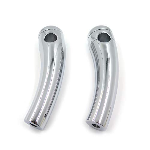 1 Inch Motorcycle Handlebar Pullback Risers, Aluminum Alloy 1" Chrome