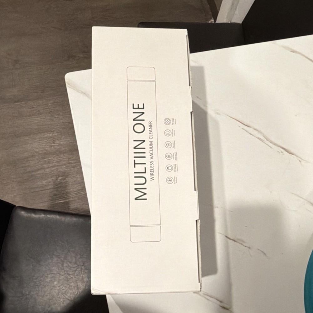 MULTIIN ONE Cordless Bagless Stick Vacuum Portable Multi Surface White