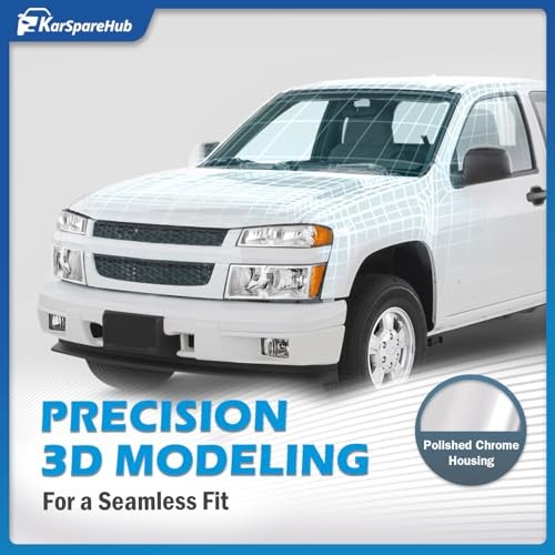 Headlights Assembly for 2004 OE Replacement Chrome | With High & Low Beam Bulbs
