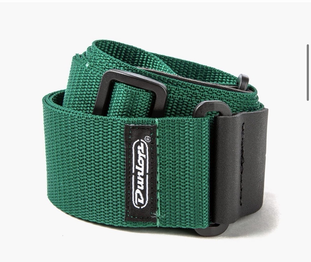 Dunlop Poly Green Guitar Strap