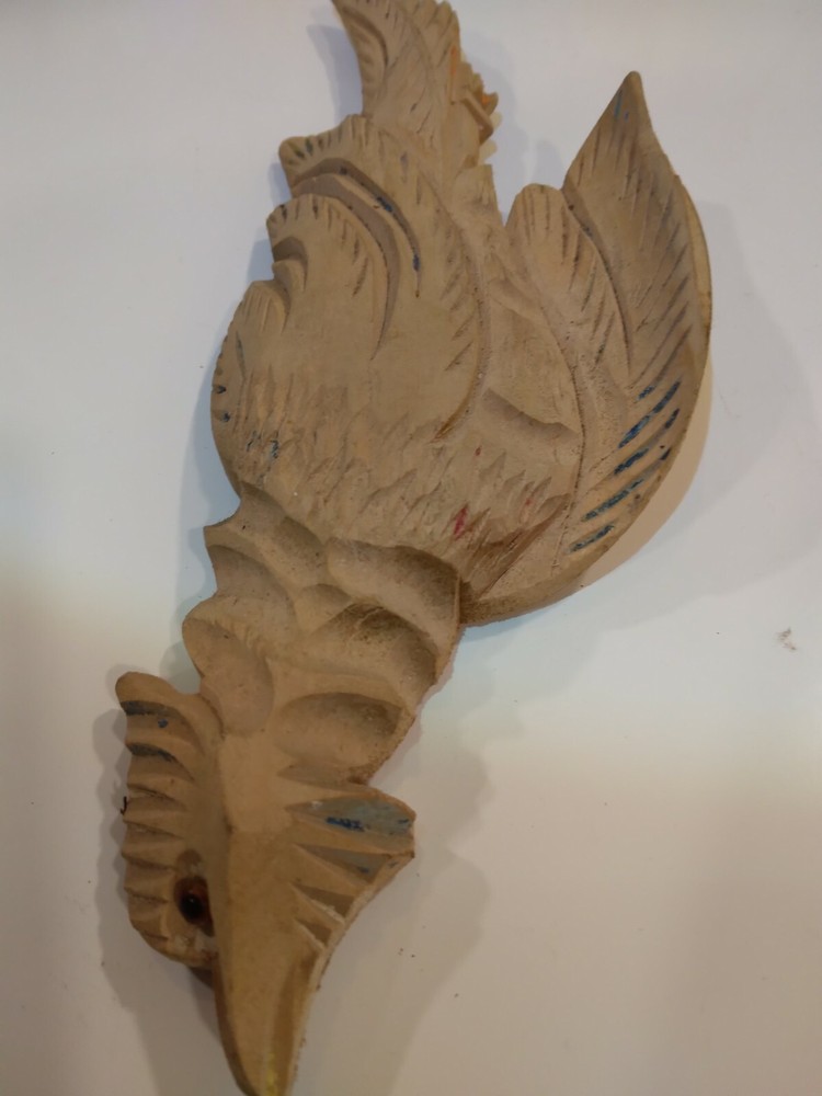 VINTAGE CUCKOO CLOCK RABBIT AND PHEASANT TRIM PIECES