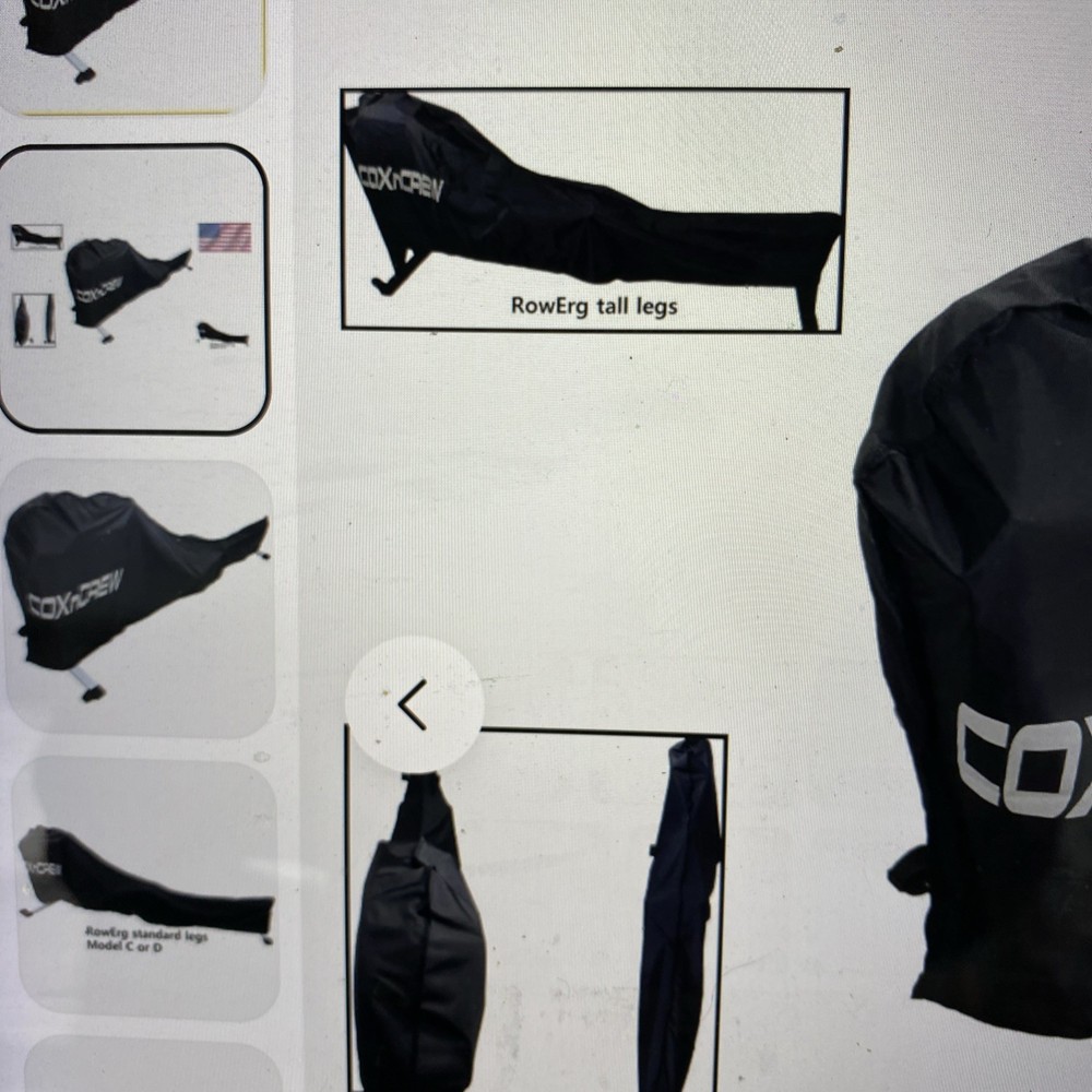 Premium Custom Rowing Machine Cover for Concept2 C & D - UV & Scratch Defense