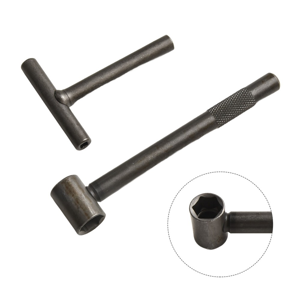 2 Pcs Spanner Wrench Motorcycle Valve Adjustment Tool Square Hexagonal Hardware
