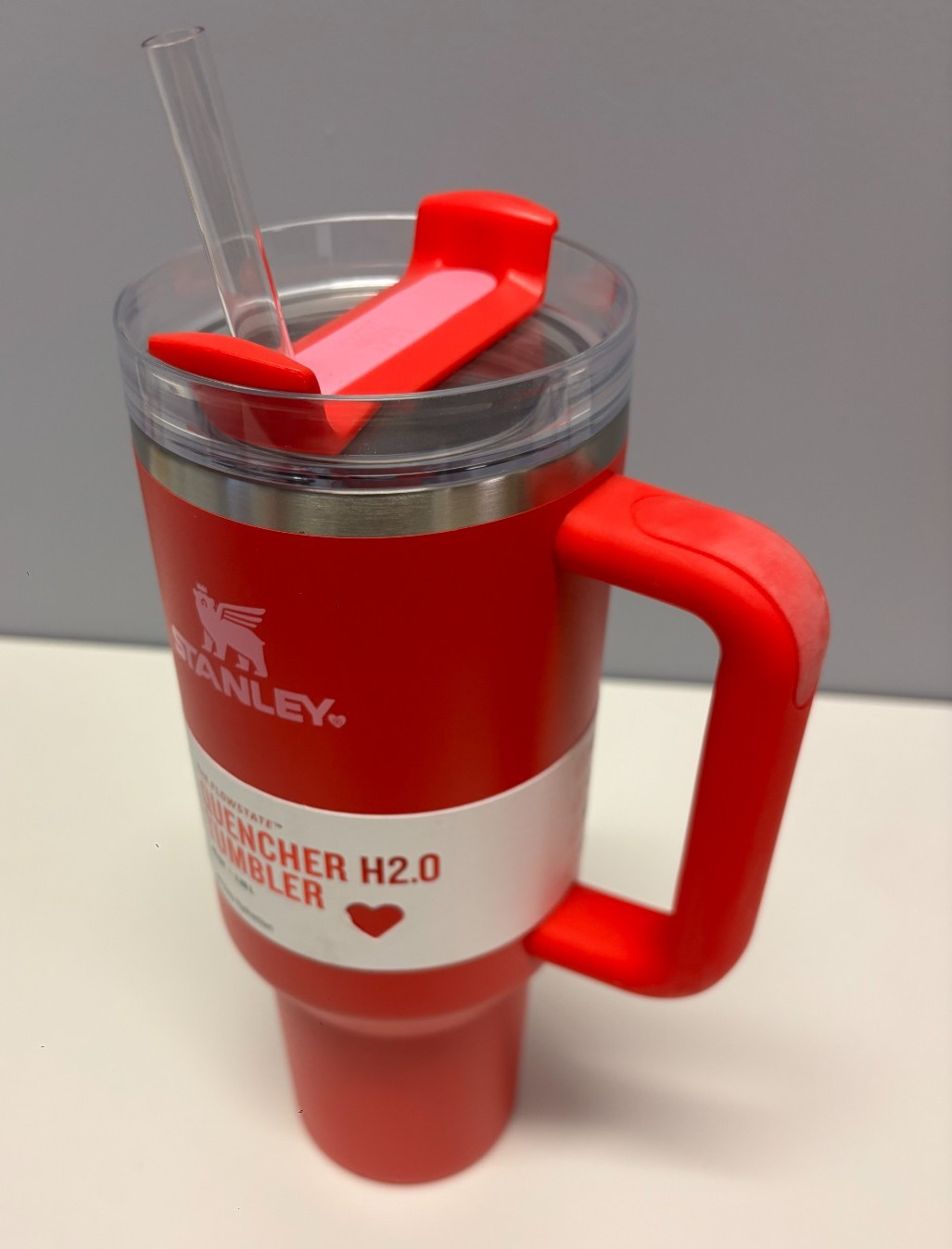 Stanley Valentine's Day FlowState Tumbler 40 oz Target Red (Target Exclusive)