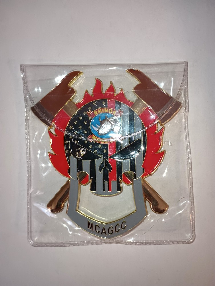 Firefighting And Rescue Challenge Coin