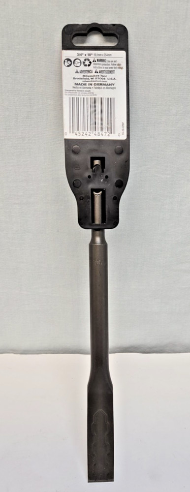 Milwaukee 48-62-6052 sledge SDS-PLUS 3/4" x 10" Flat Chisel Bit