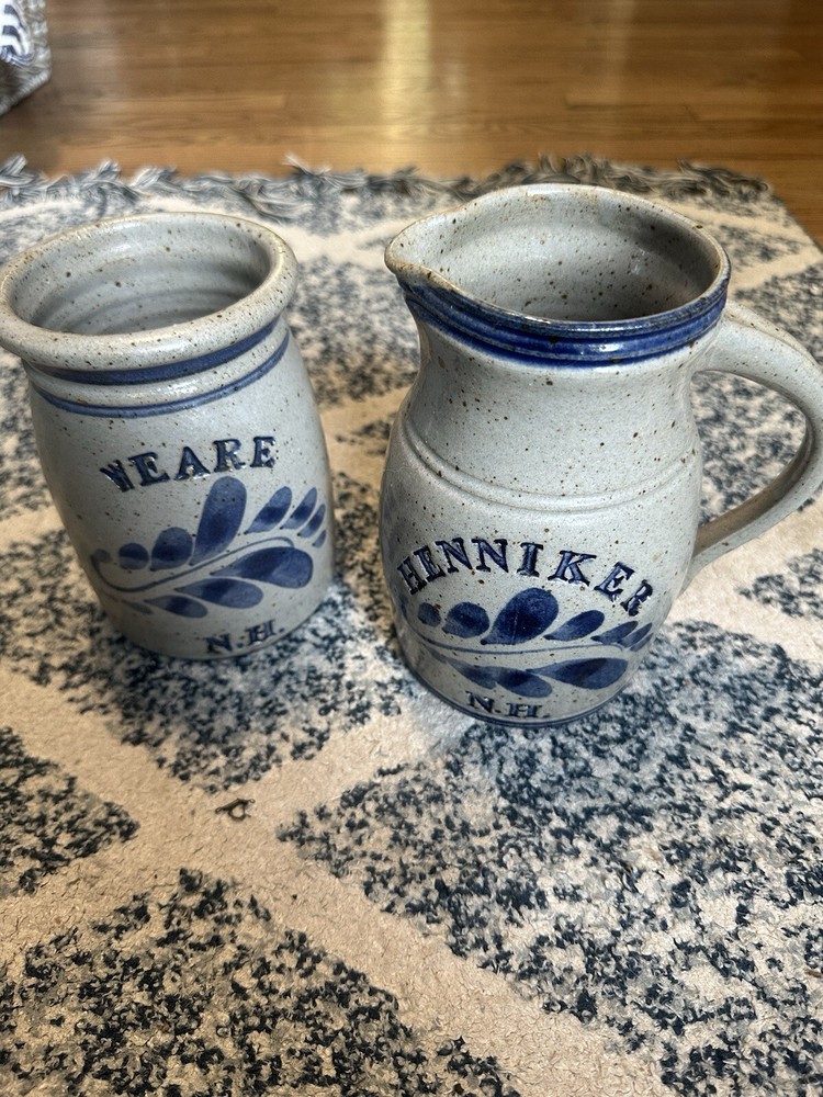 Decorative Pitcher And Jar