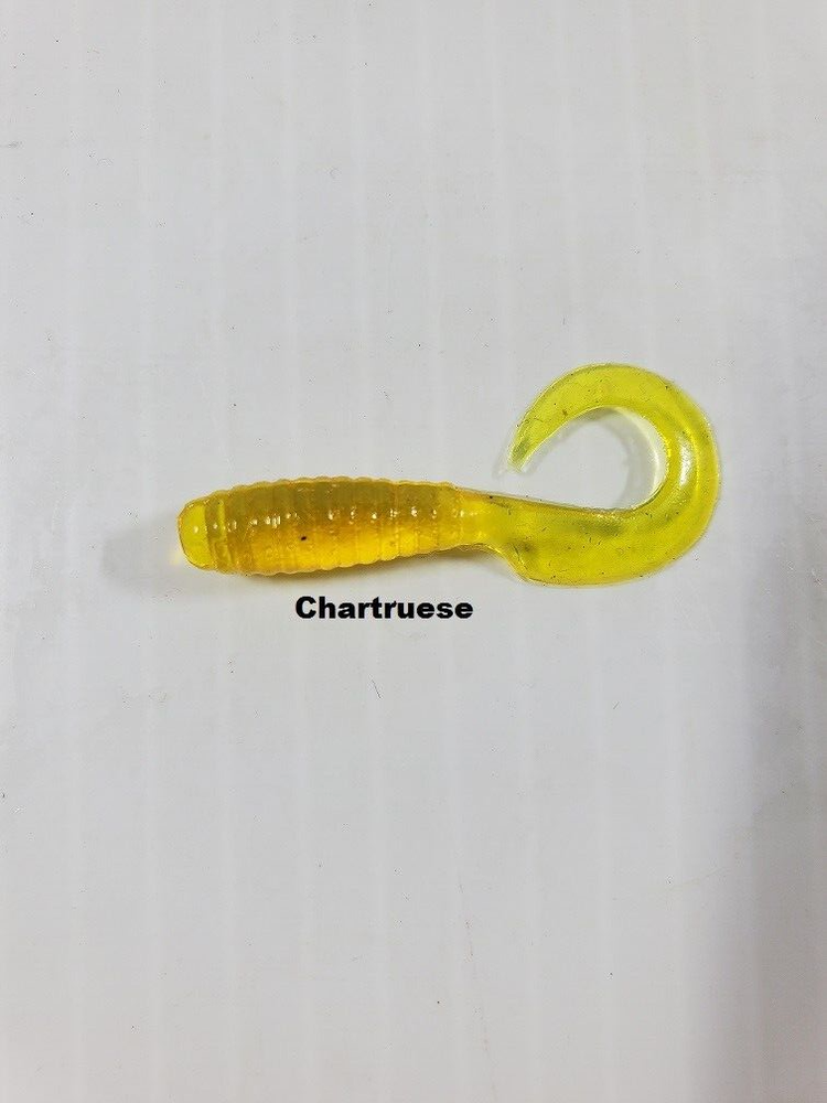 1.5 Inch Curl Tail Grub, 13 Colors