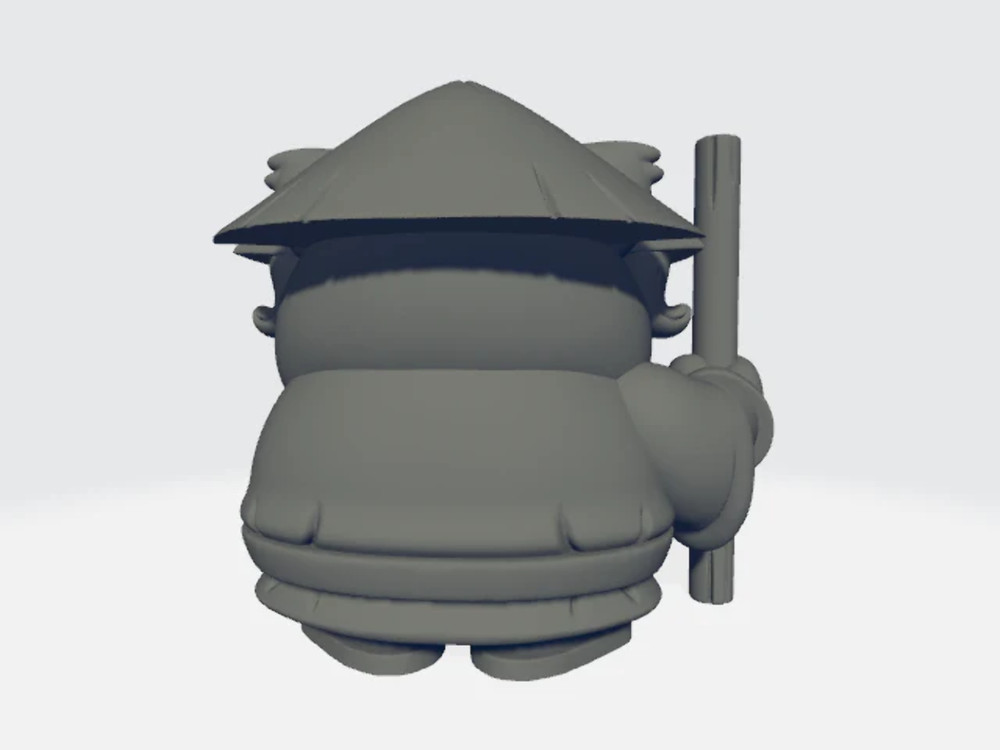 Chibi Tykes - Monk Panda