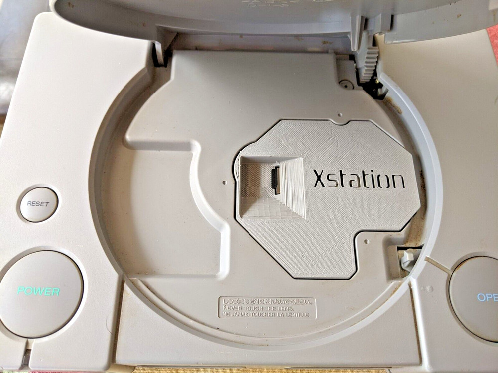 PlayStation ODE 3D Printed Tray Cover - No SD Extender Required