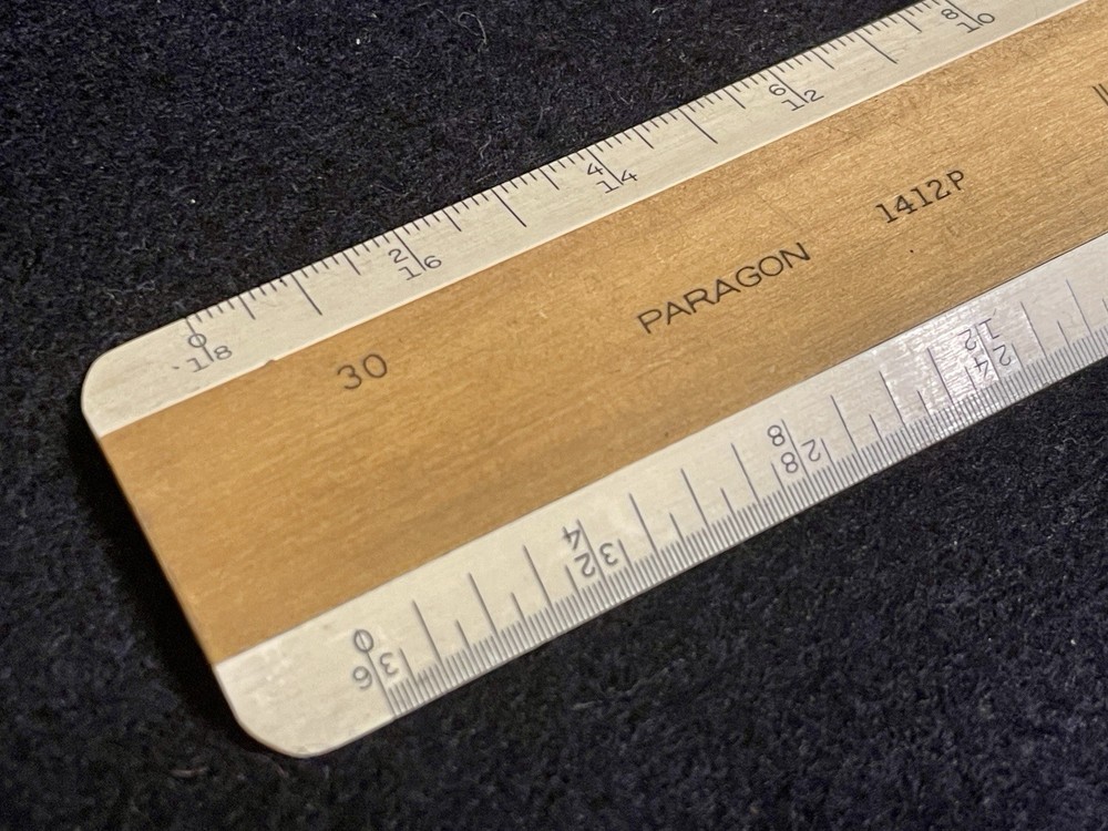 Weems & Plath ultralight geometry drafting compass #176 straightedge Denmark
