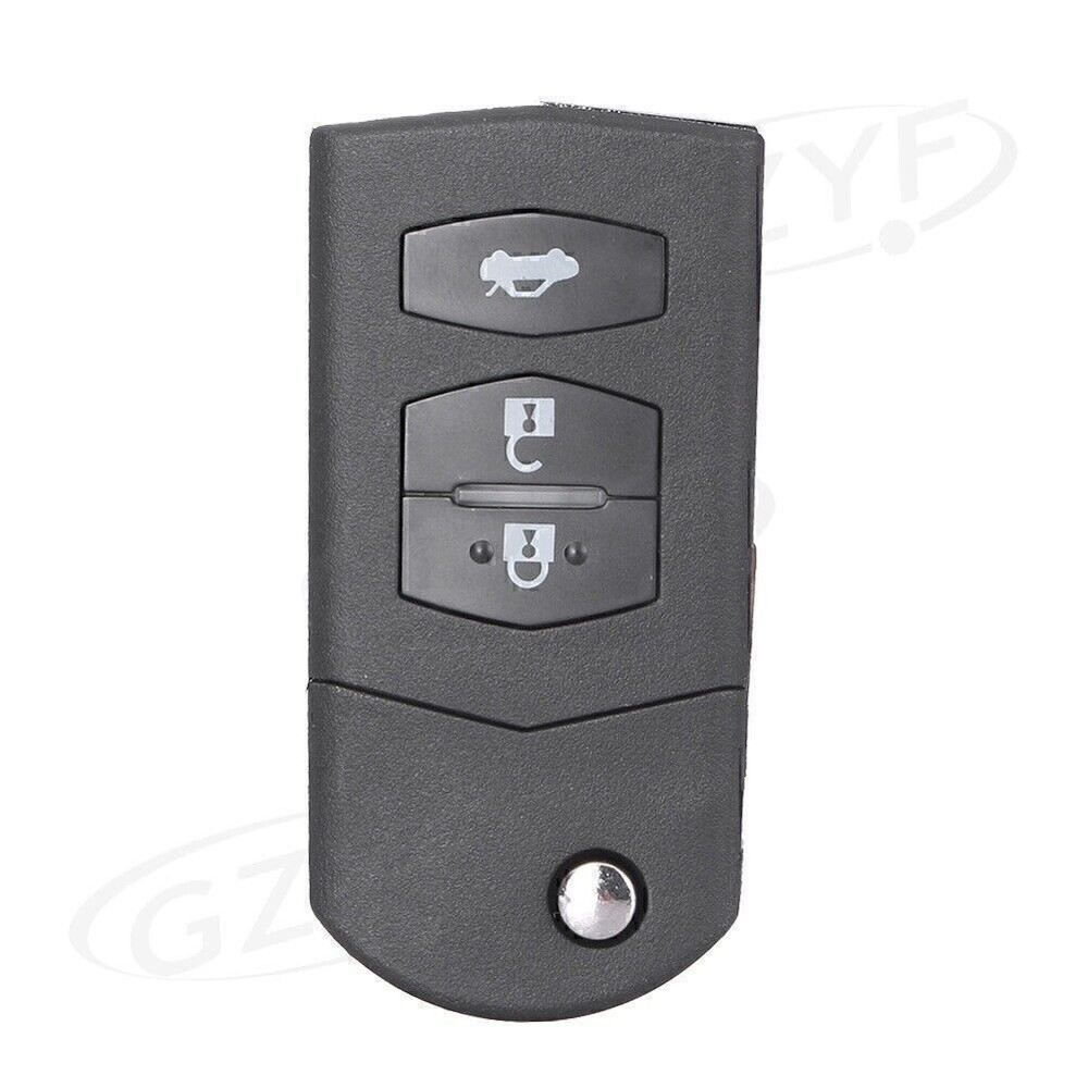3 Button Key Car Key Shell Case Car Key For Mazda 3 5 6 2004-2013