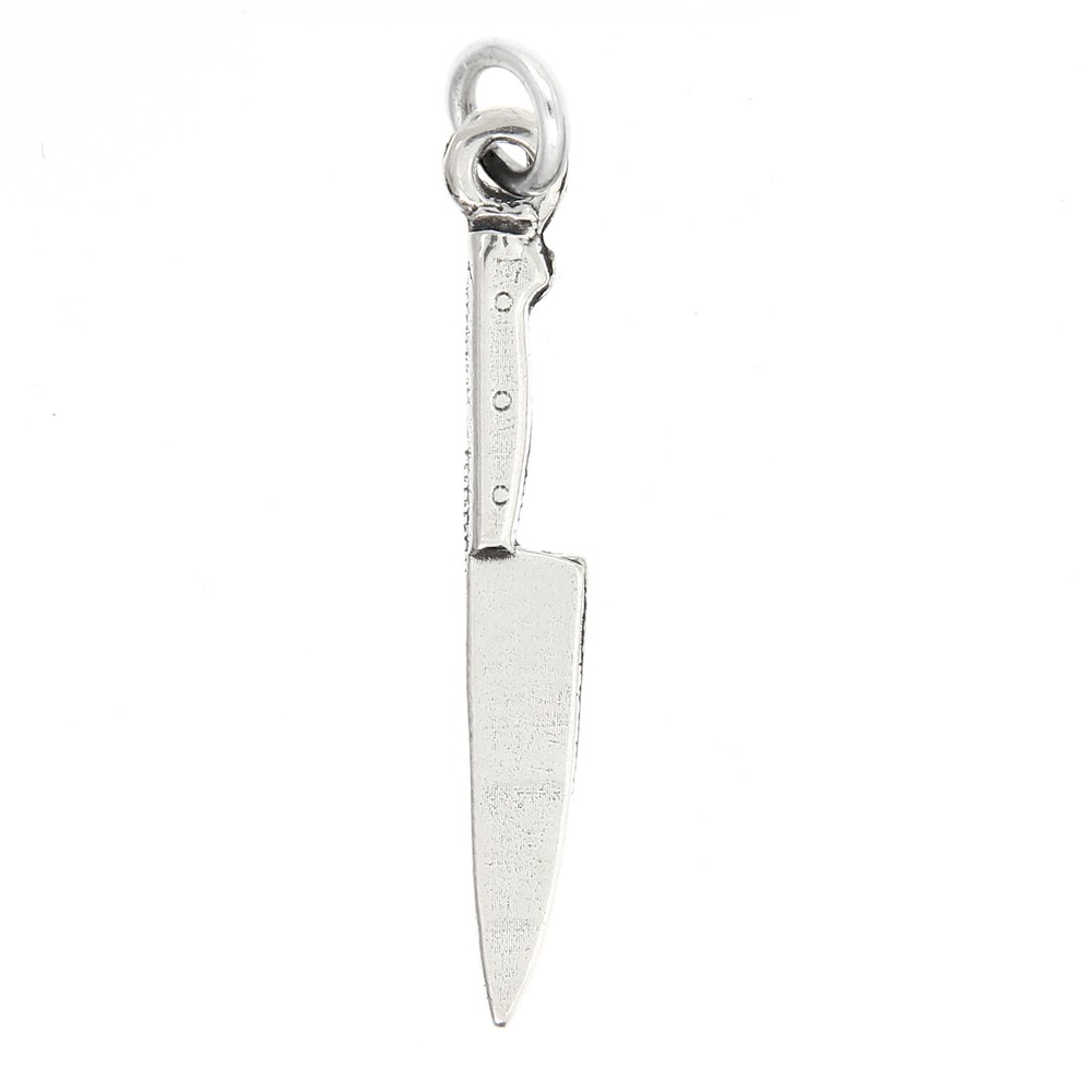LGU® Sterling Silver Chef's Knife Charm (With Options)