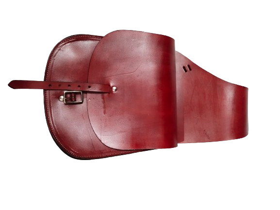 Horse Saddle Bag Genuine Leather Cow Hide Saddle Bag.