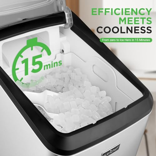 NUTRICHEF COUNTERTOP NUGGET ICE MAKER MACHINE - Computer Vision