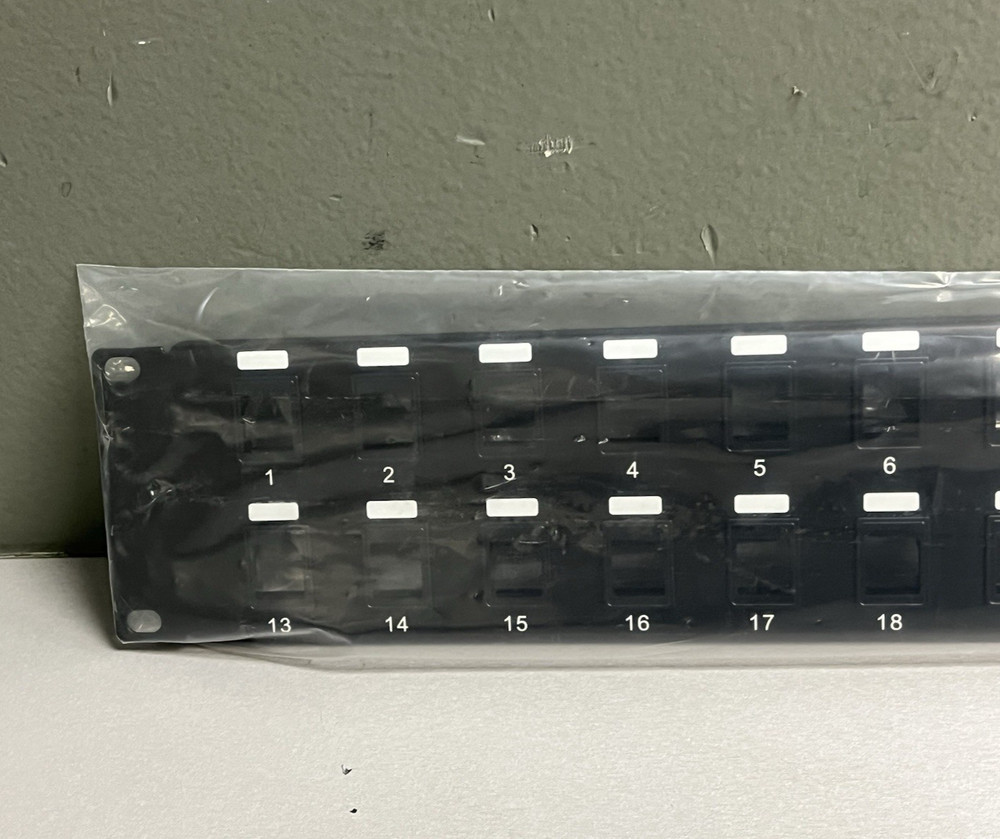Tripp Lite 24-Port Blank Keystone/Multimedia Patch Panel Model: N062-024-KJ