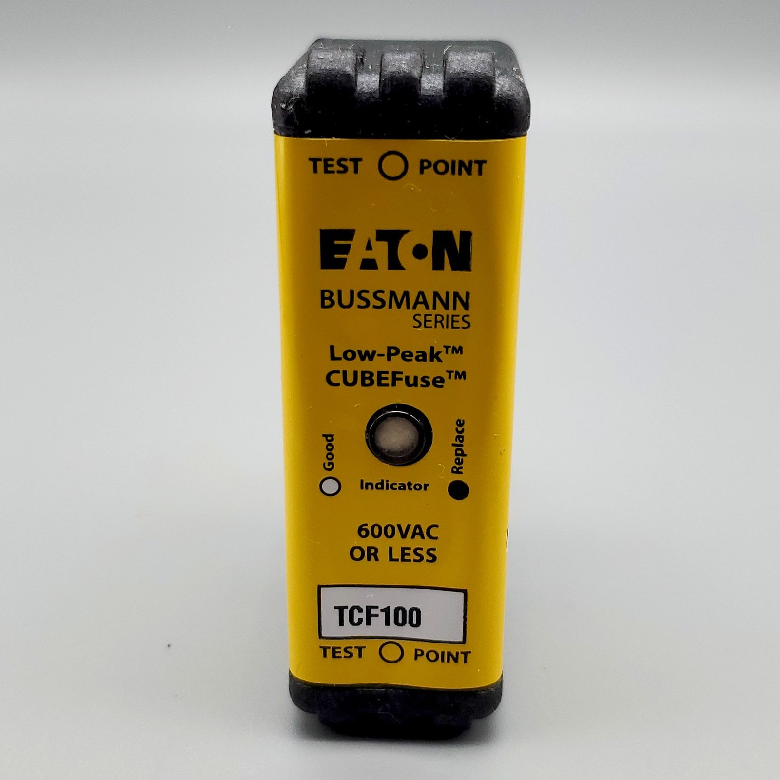 Bussmann TCF100 CUBE Fuse Dual Element Time Delay 100A 600 VAC 300 VDC