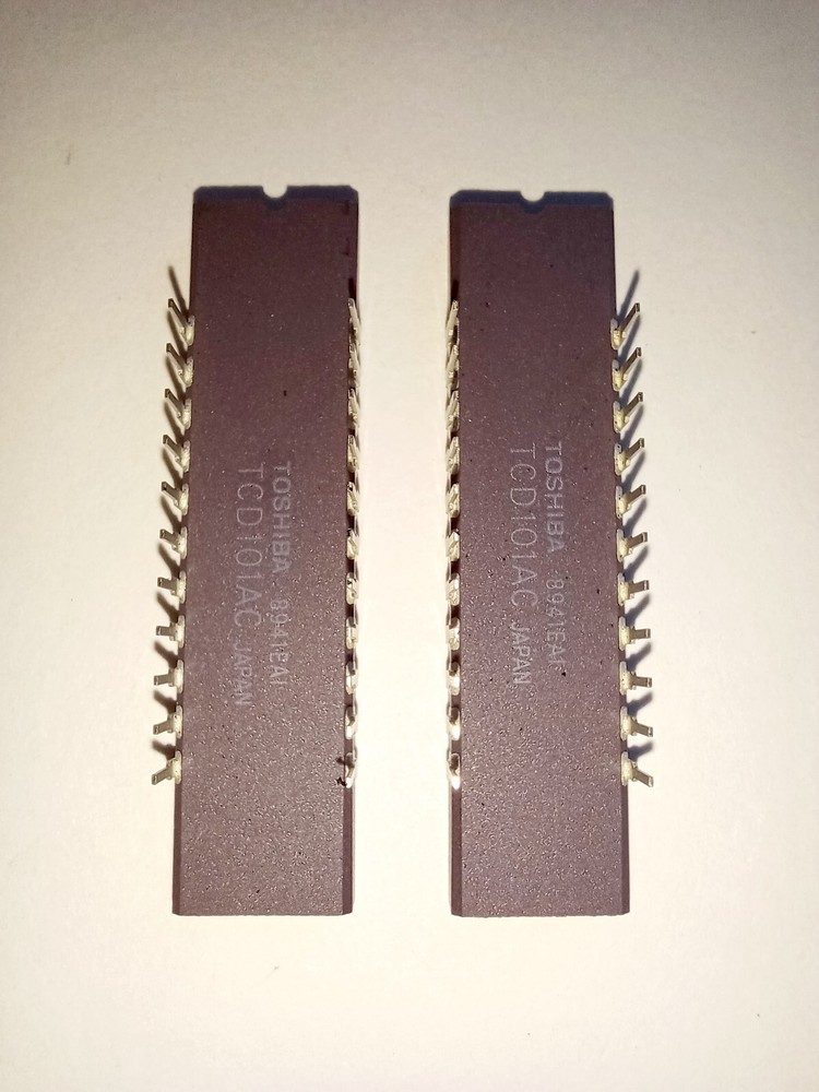 Toshiba TCD101AC Spectrometer Detector Sensor CCD Linear IC CHIP RARE Ceramic