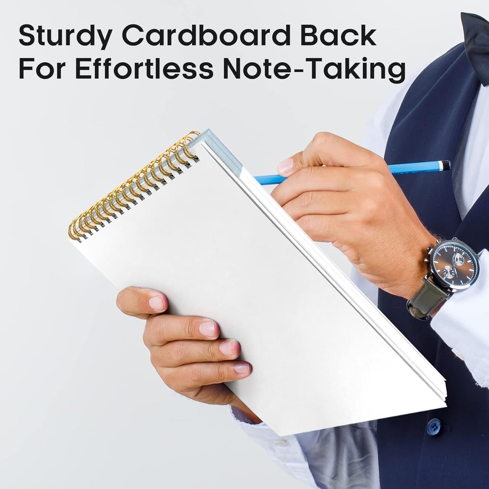 Undated Daily Checklist Notepad - 52 High-Quality Sheets for Productivity