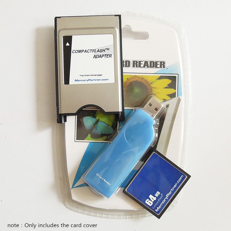 Compact Flash CF Card to PCMCIA PC Adapter Converter Reader for Laptop Notebook