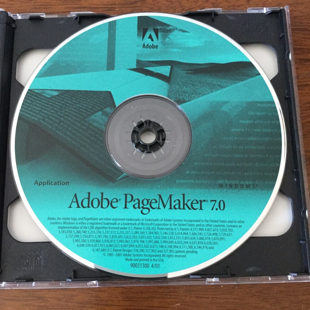 Adobe PageMaker 7.0 for Windows Full Retail Version