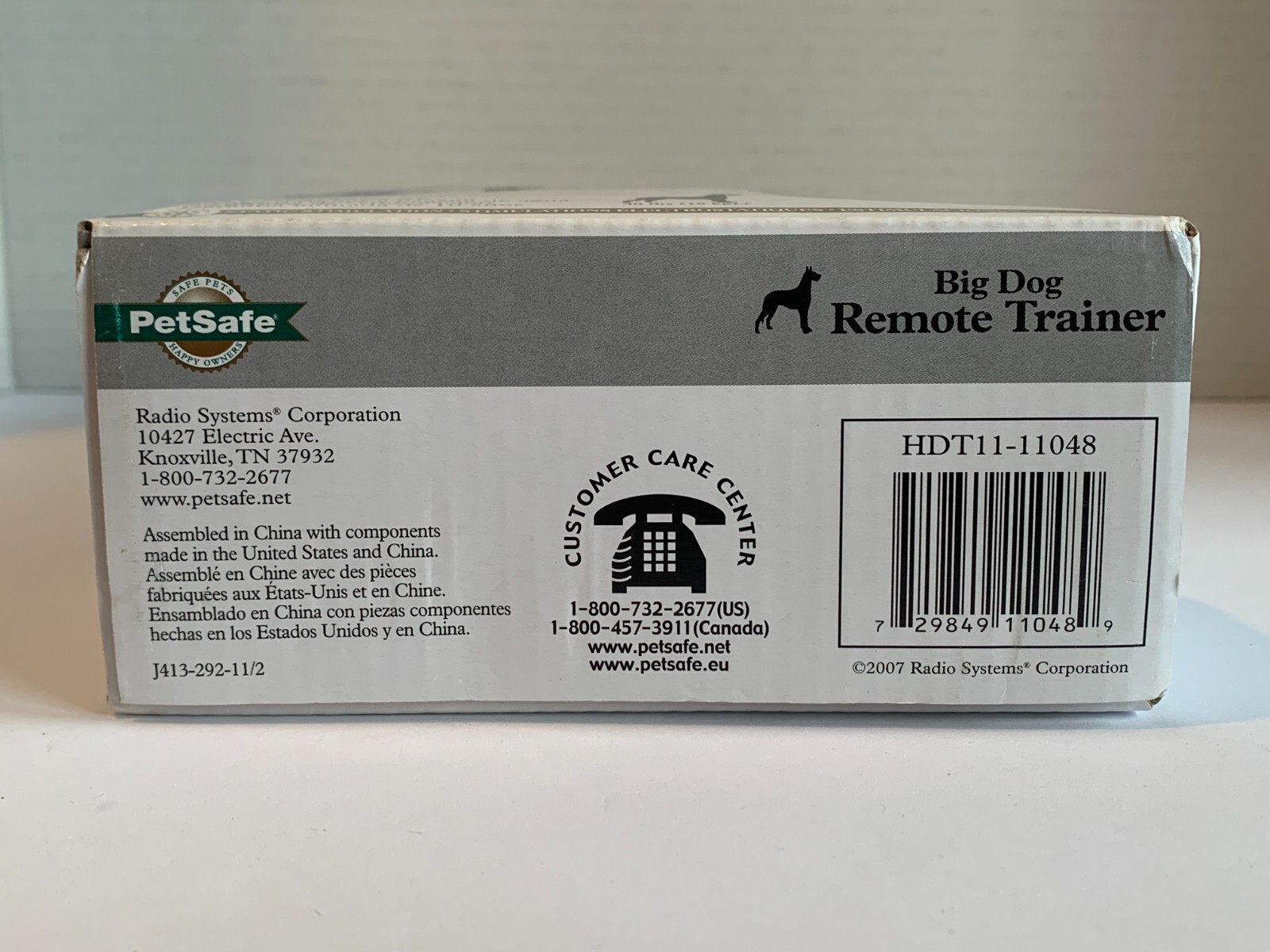 Petsafe Big Dog Remote Trainer 100 Yard Range HDT11-11048 New Factory Sealed Box