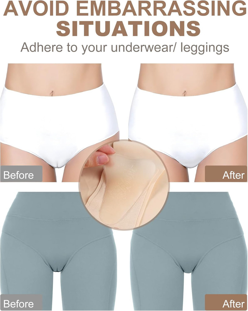 Camel Toe Concealer Reusable - Waterproof Camel No Underwear Insert Pack Camelto