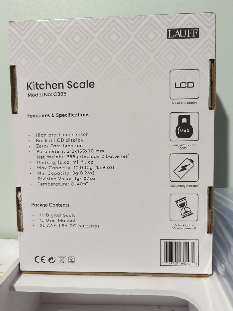 Digital Kitchen Scale