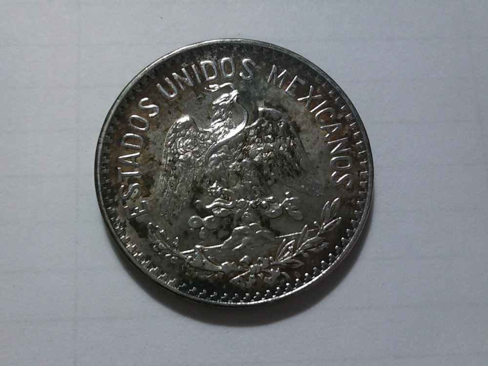 1907 Straight 7 50 Centavos ***Mexico***