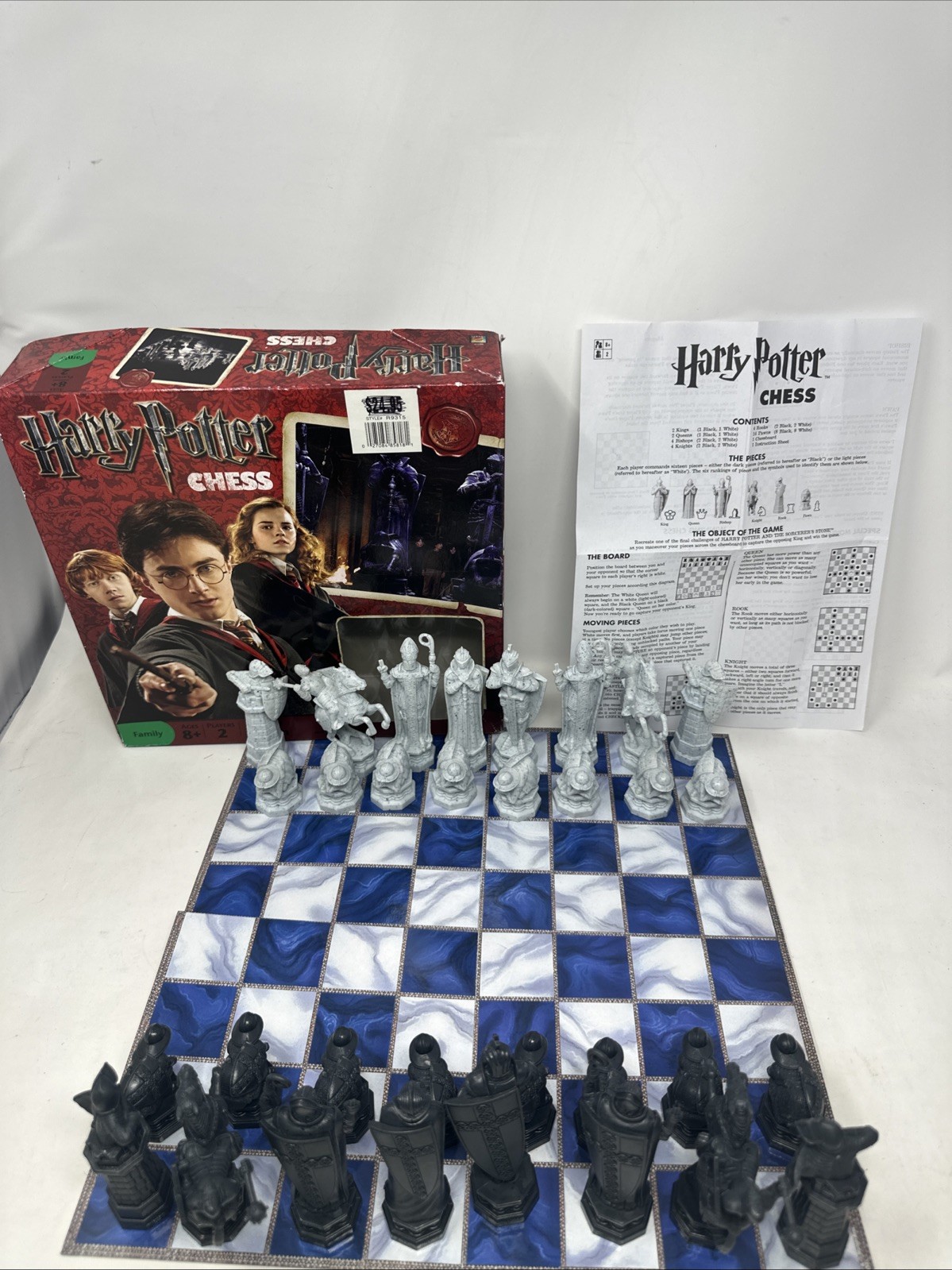 Harry Potter Chess Set 32 Pieces Mattel 2009 A Magical Twist On The Classic Game