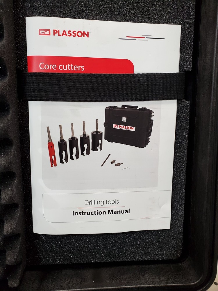 Plasson Branch Saddle Core Cutter Set 5 Piece Core Bit