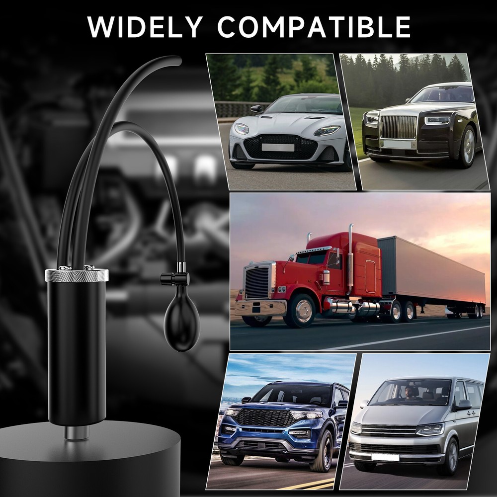 Universal Quick Intake Bladder Adapter EVAP Smoke Machine Leak Detector Tool