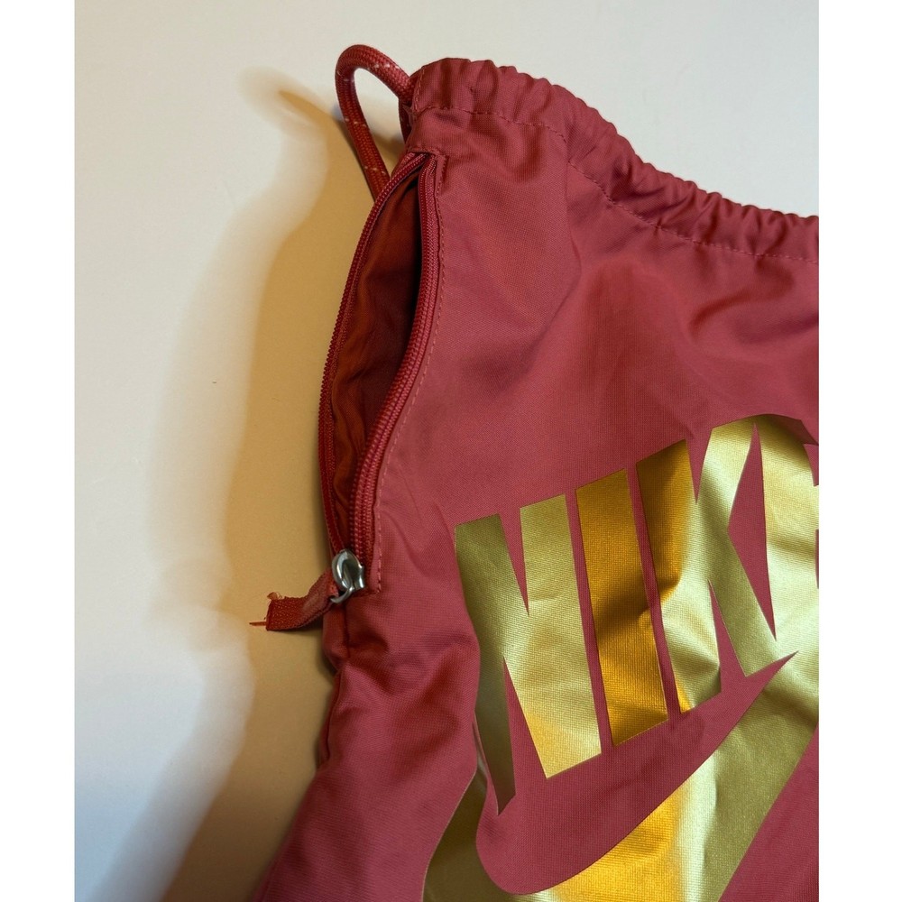 Nike Heritage Drawstring Backpack Bag EXCELLENT CONDITION