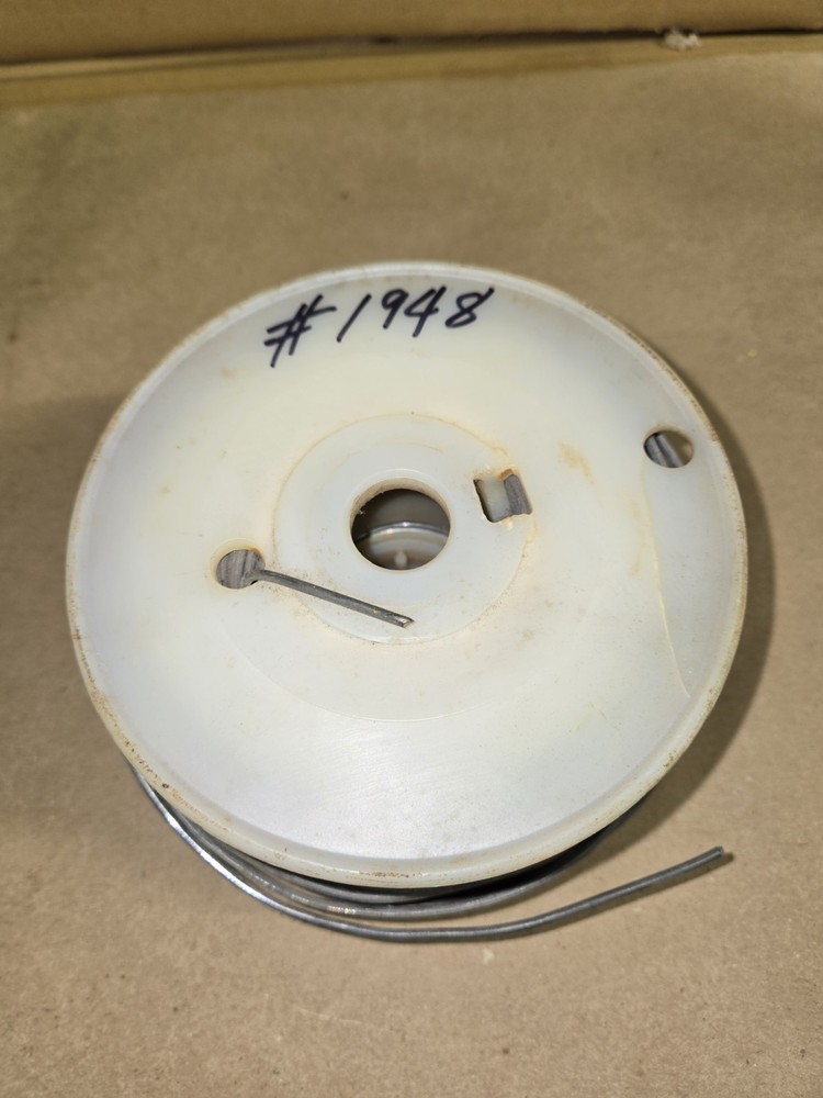 Steel Spool Wire 5" Spool 200 Ft Nos