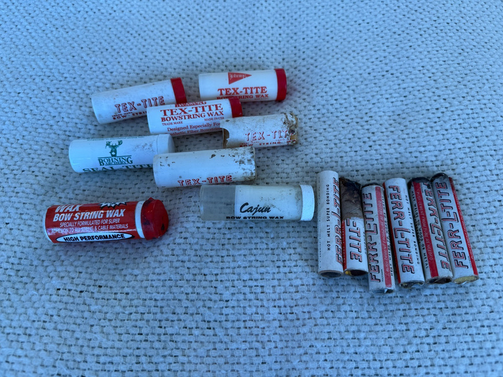 Bow String Wax and Ferr-L-Tite Lot