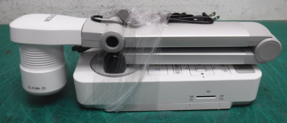 Epson ELPDC21 Document Camera with Power Supply – No USB Cable –Visual Presenter