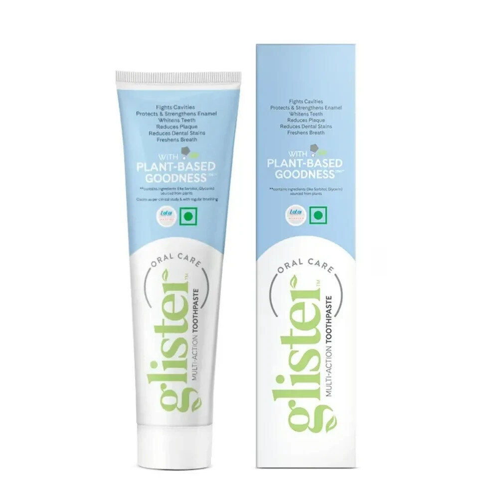 Glister Multi-action Fluoride Toothpaste 7.05 OZ 200g- (6 Pack)
